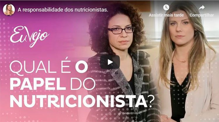 Qual é o papel do nutricionista?