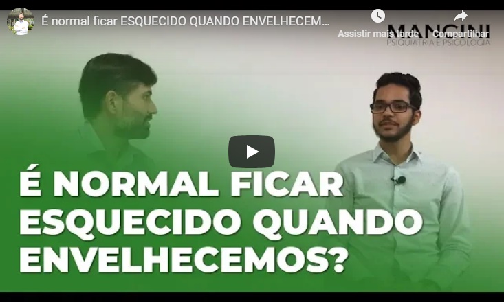 É normal ficar ESQUECIDO QUANDO ENVELHECEMOS?