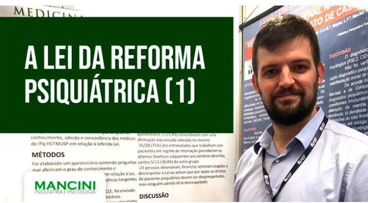 A Lei Da Reforma Psiquiátrica Parte Renato Mancini
