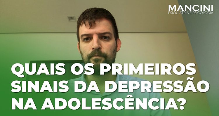 Quais os primeiros sinais da depressão na adolescência?