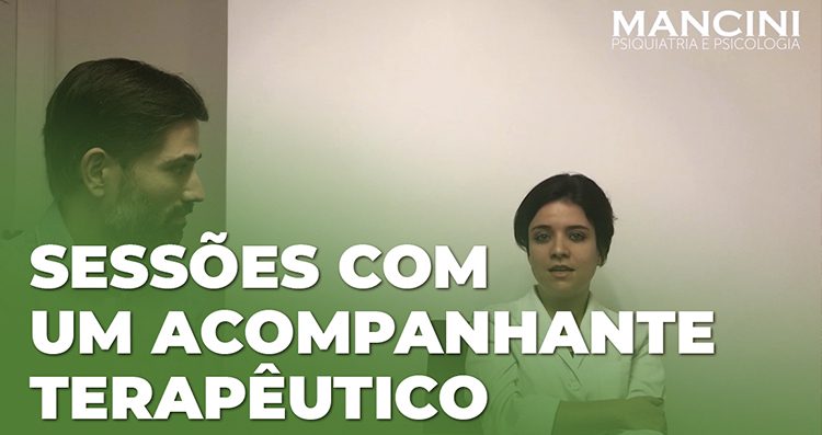 Como são as sessões com um acompanhante terapêutico?