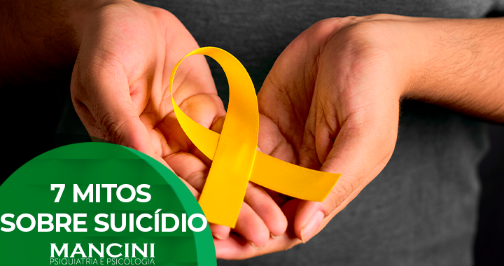 7 MITOS SOBRE SUICÍDIO