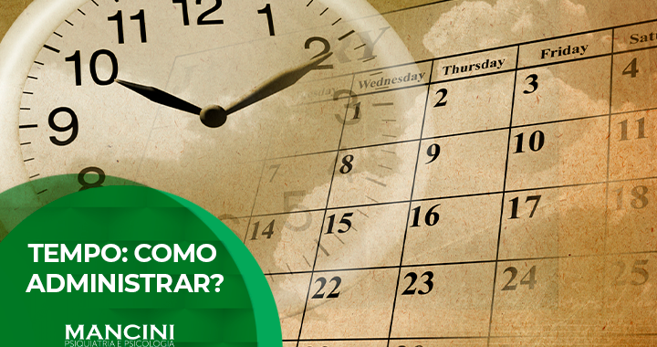 Como você vive o tempo?